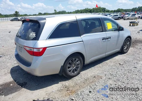 2012 Honda Odyssey Lx из США, поврежденный, VIN 5FNRL5H27CB032435